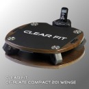 Виброплатформа Clear Fit CF-PLATE Compact 201 WENGE - магазин СпортДоставка. Спортивные товары интернет магазин в Калуге 