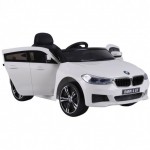 Детский электромобиль BMW6 GT JJ2164 белый - магазин СпортДоставка. Спортивные товары интернет магазин в Калуге 