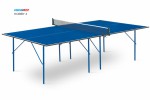 Теннисный стол для помещения swat Hobby 2 blue любительский стол для использования в помещениях 6010 - магазин СпортДоставка. Спортивные товары интернет магазин в Калуге 