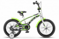 Детский велосипед Stels Arrow 16" V020 зеленый 2022 - магазин СпортДоставка. Спортивные товары интернет магазин в Калуге 
