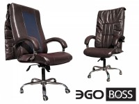 Офисное массажное кресло EGO BOSS EG1001 BORDO в комплектации ELITE и PREMIUM - магазин СпортДоставка. Спортивные товары интернет магазин в Калуге 