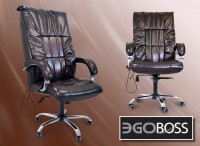 Офисное массажное кресло EGO BOSS EG1001 Шоколад в комплектации LUX - магазин СпортДоставка. Спортивные товары интернет магазин в Калуге 