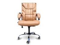Офисное массажное кресло EGO BOSS EG1001 Орех в комплектации LUX - магазин СпортДоставка. Спортивные товары интернет магазин в Калуге 