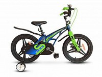 Детский велосипед Stels Galaxy Pro 16" V010 зеленый 2022 - магазин СпортДоставка. Спортивные товары интернет магазин в Калуге 