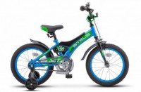 Детский велосипед Stels Jet 16" Z010 синий черный  2022 - магазин СпортДоставка. Спортивные товары интернет магазин в Калуге 
